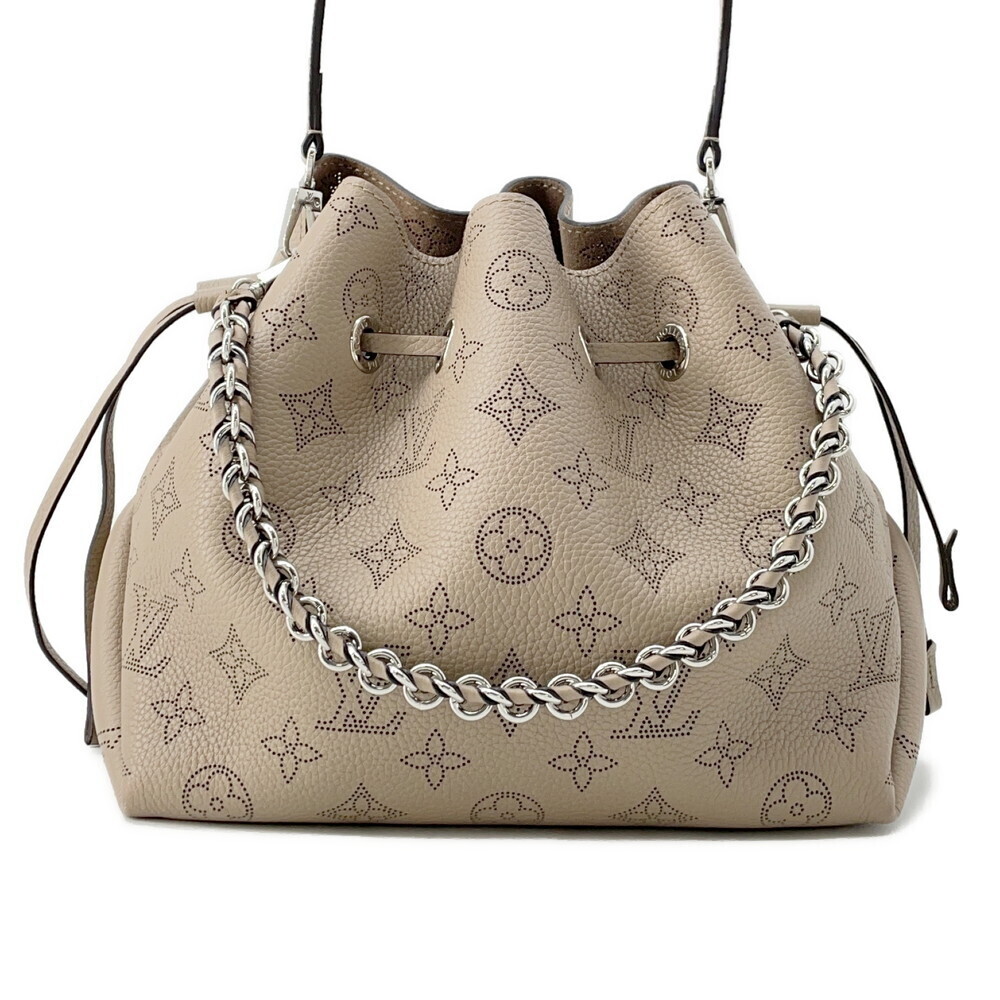 Louis Vuitton Monogram Mahina Bella Handbag drawstring bag